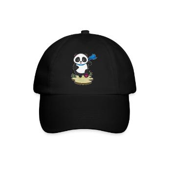 Panda Jogger Jogging Sport - Casquette classique - noir/noir - Devant