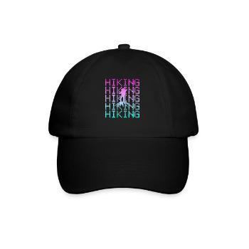 Randonnée Alpinisme - Casquette classique - noir/noir - Devant