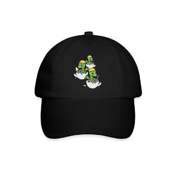 Dino Craftsman Eggshell Tool Professions Work - Baseball Cap - black/black - Front