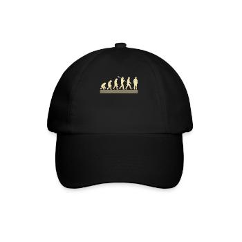 Development of the patrol officer - Baseball Cap - black/black - Front