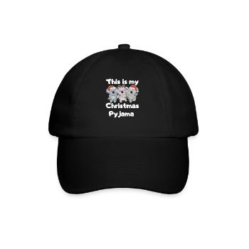 Koala Arbre de Noël Pyjama de Noël - Casquette classique - noir/noir - Devant