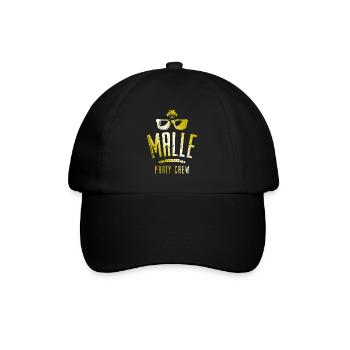 Malle Party Crew - Casquette classique - noir/noir - Devant