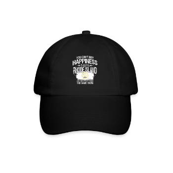 Rhode Island - Casquette classique - noir/noir - Devant