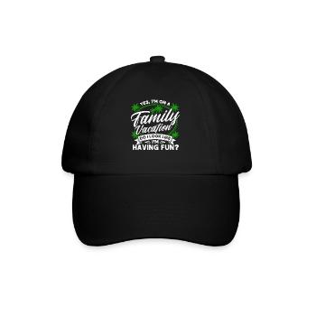 Road Trip Holiday Family Holiday Family Gift - Baseball Cap - black/black - Front
