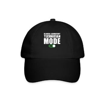 Mode Technicien de laboratoire clinique An - Casquette classique - noir/noir - Devant