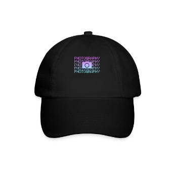 Photography - Baseball Cap - black/black - Front
