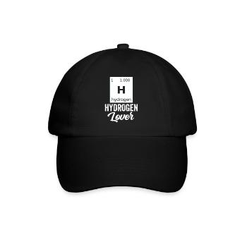 Hydrogen Lover Element Hydrogen Energy - Baseball Cap - black/black - Front