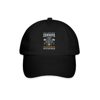 Je suis un grand-père normal, mais plus rapide et - Casquette classique - noir/noir - Devant