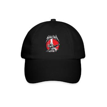 Japanese Samurai Ninja Fighter For Japan Fans - Baseball Cap - black/black - Front