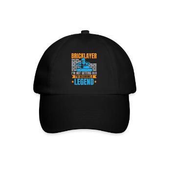 Mason I'm not getting old, I'm a legend - Baseball Cap - black/black - Front