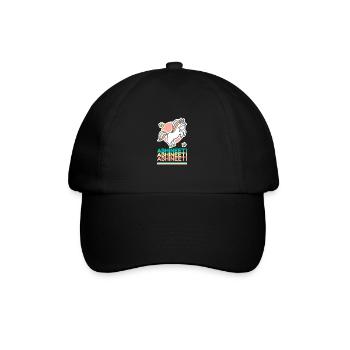 Abhineeti First Name Name Gift Sweet Unicorn - Baseball Cap - black/black - Front