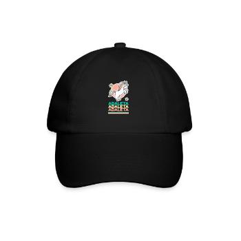 Adaleta Vorname Namensgeschenk Süßes Einhorn - Baseballkappe - Schwarz/Schwarz - Vorne