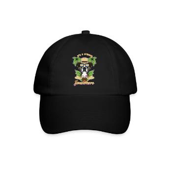 C’est 5 oclock quelque part en train de boire boxer - Casquette classique - noir/noir - Devant