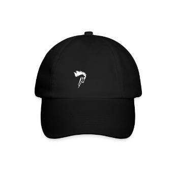 Haflinger Équitation Chevaux Fille Poney Tête de cheval - Casquette classique - noir/noir - Devant