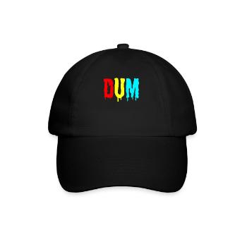 Dum Dum Drip Rain Rainbow Drip Dripfin Letters Str - Baseball Cap - black/black - Front
