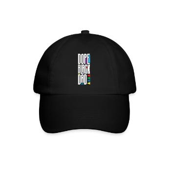 Melanin African American African American Woman - Baseball Cap - black/black - Front