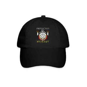 Protégé par la sorcellerie - Casquette classique - noir/noir - Devant