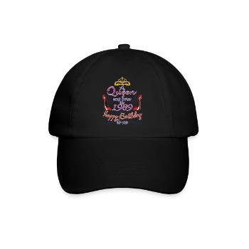 1989 35e anniversaire pour les femmes reine 35 ans - Casquette classique - noir/noir - Devant
