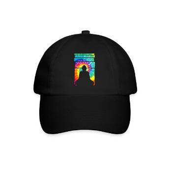 Bouddha Busshisme Statue de Bouddha - Casquette classique - noir/noir - Devant