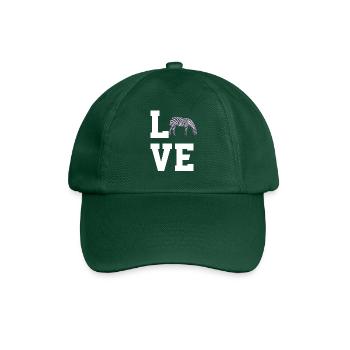 Dear Zebras - Baseball Cap - bottle green - Front