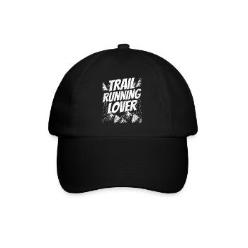 Amateurs de trail Running Race Runner Trail Running - Casquette classique - noir/noir - Devant
