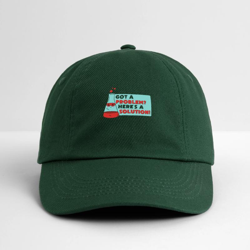 Problem Solution Scientific Solving Science Baseball Cap