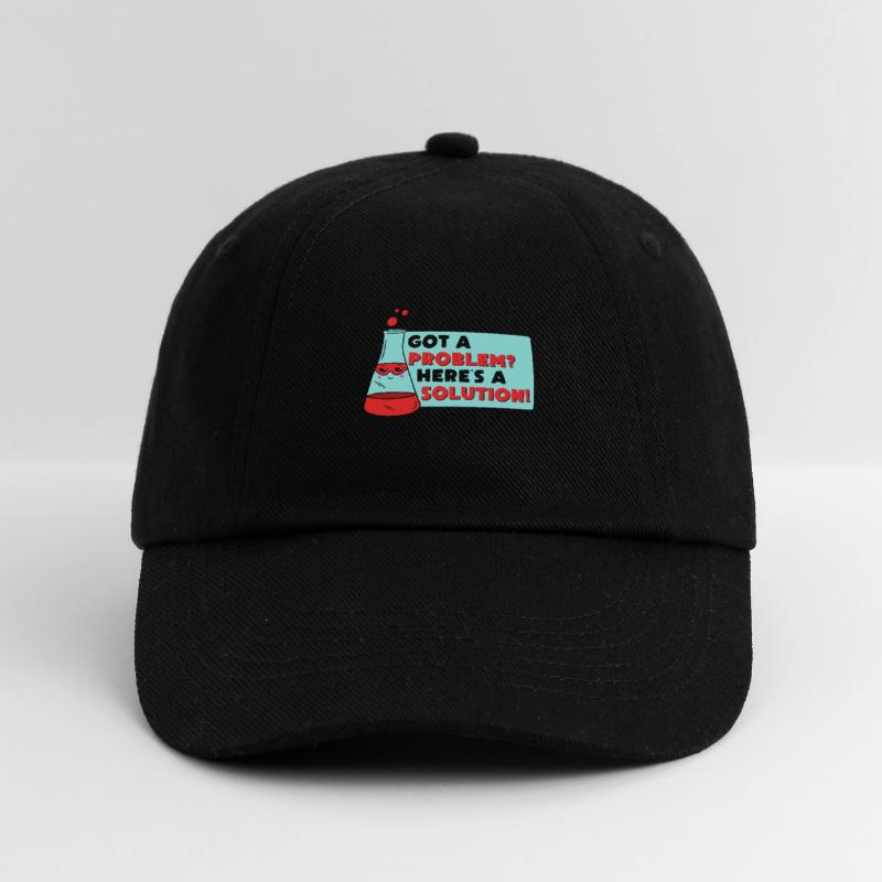 Problem Solution Scientific Solving Science Baseball Cap