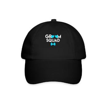 Boys' Party Men Groom Wedding - Baseball Cap - black/black - Front