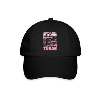 Tuba Tubist - Baseball Cap - black/black - Front