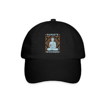 Buddha Design, Bouddha thaïlandais, Thaïlande - Casquette classique - noir/noir - Devant