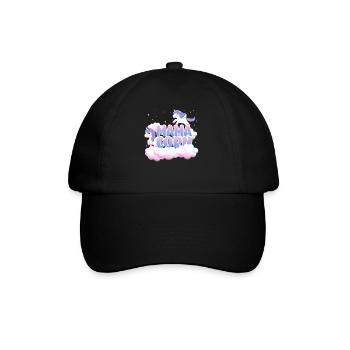 Mama Corn | Unicorn Birthday | Unicorn Theme | - Baseball Cap - black/black - Front