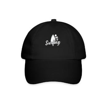 Surfing Surfing Surfboard Water Sports - Baseball Cap - black/black - Front
