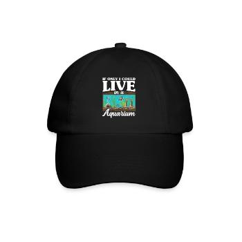 Drôle Aquarist Aquarist Aquarium Cadeau - Casquette classique - noir/noir - Devant