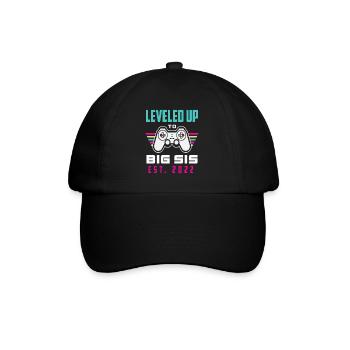 Gamer Jeux Vidéo Sœur 2022 - Casquette classique - noir/noir - Devant