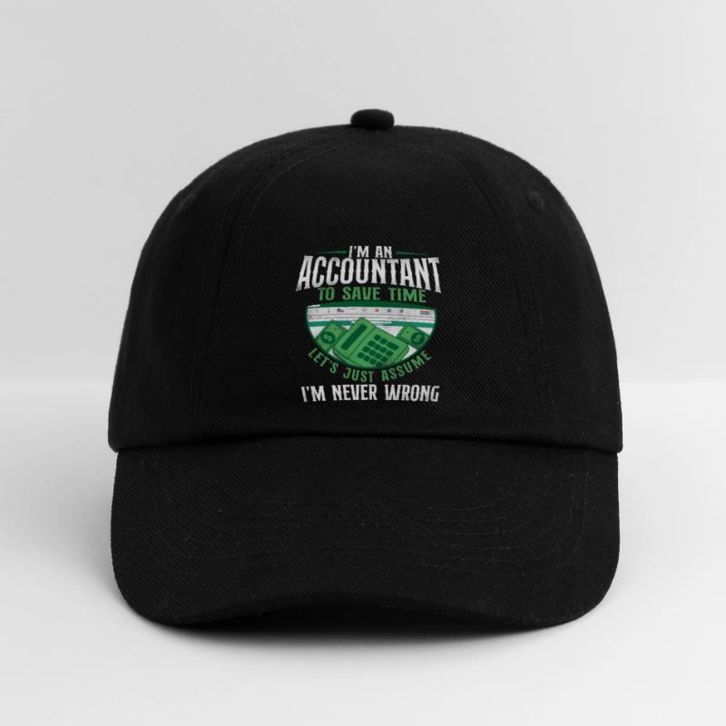 Comptable Comptable Comptable Comptabilité Casquette classique