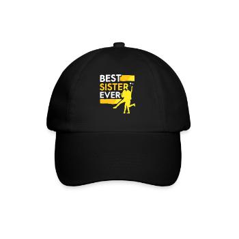 Meilleure sœur de tous les temps Sœurs amies - Casquette classique - noir/noir - Devant