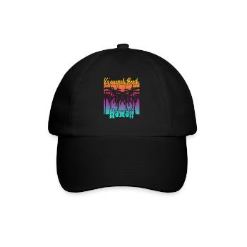 Plage de Ka’anapali Hawaï - Casquette classique - noir/noir - Devant