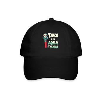 Aqua Tofana Skull Poison Bottle Conspiracy - Baseball Cap - black/black - Front