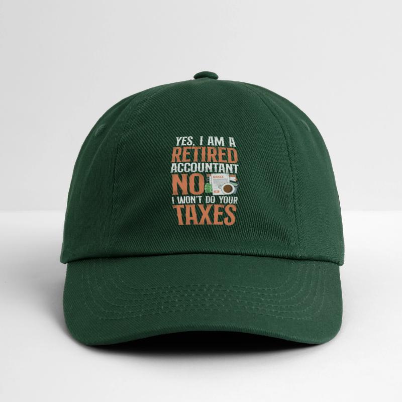 Comptable Comptable Comptable Comptabilité Casquette classique