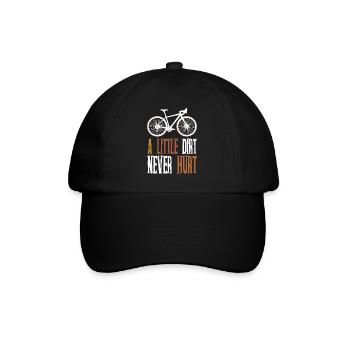 Gravel Bike Cycliste Cyclocross Gravelbike - Casquette classique - noir/noir - Devant