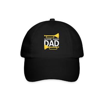 Marching Band Clarinetist School Rehearsal Music - Baseball Cap - black/black - Front