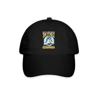 Eislaufen - Baseballkappe - Schwarz/Schwarz - Vorne