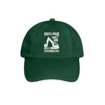 Vintage vous aurez cela sur ces plus gros travaux - Casquette classique - vert bouteille - Devant
