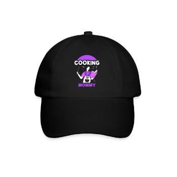 Cooking Mommy Cooking Cook Cook Mother Mom - Baseball Cap - black/black - Front