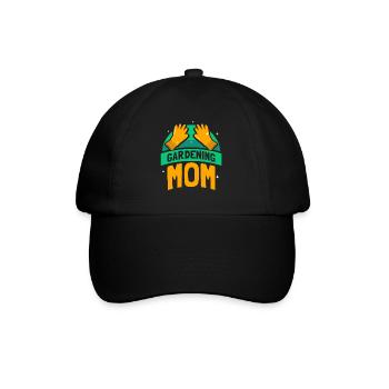 Jardin Mama Mère Jardinier Horticulture - Casquette classique - noir/noir - Devant