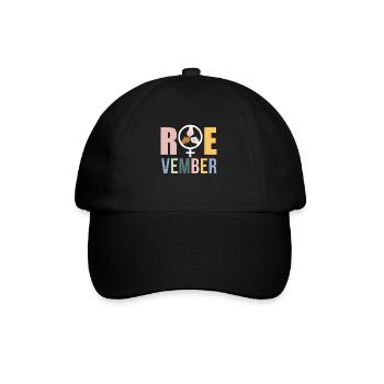 Roevember Shirt Gift - Baseball Cap - black/black - Front