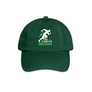 Running Cadeau Anniversaire 53 Ans Humour Coureur - Casquette classique - vert bouteille - Devant