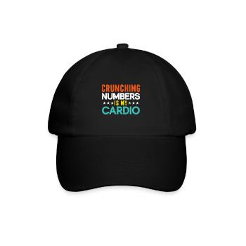 Accountant Gift Profession Finance Tax Advisor - Baseball Cap - black/black - Front