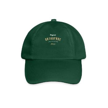 Orthopäde Limited Edition Lustiges Orthopädie - Baseballkappe - Flaschengrün - Vorne