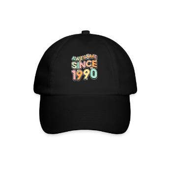 Fantastique depuis 1990 Thème floral - Casquette classique - noir/noir - Devant